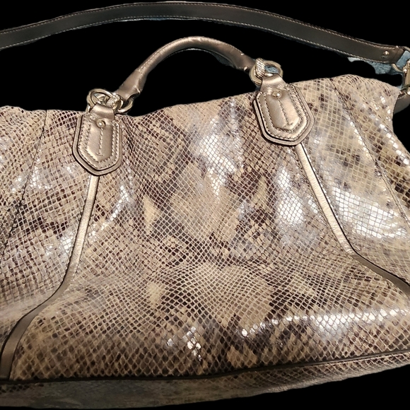 Coach Campbell Purse Exotic Leather - Picture 3 of 6